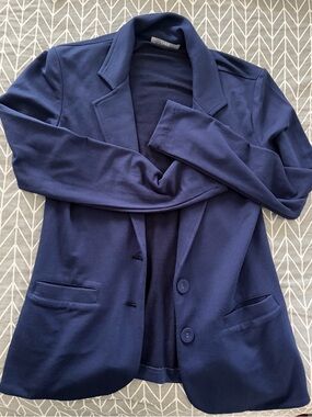Tart Navy Blue Tailored Blazer Jacket